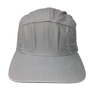 Five Star Slideback 5 Panel Hat Gray One Size Adjustable Solid Blank
